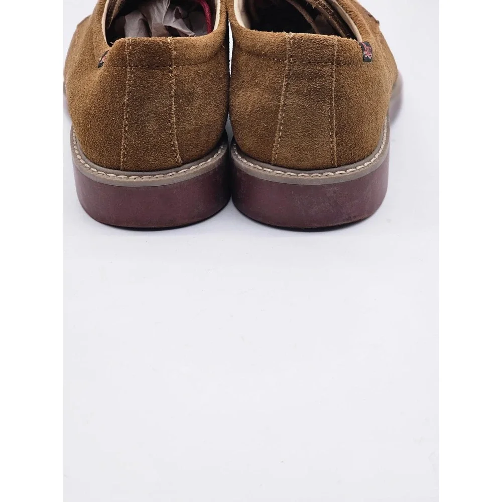 Bass Oxford Mens 9 Brown  Suede Lace Up Pasadena 0026-2367-268